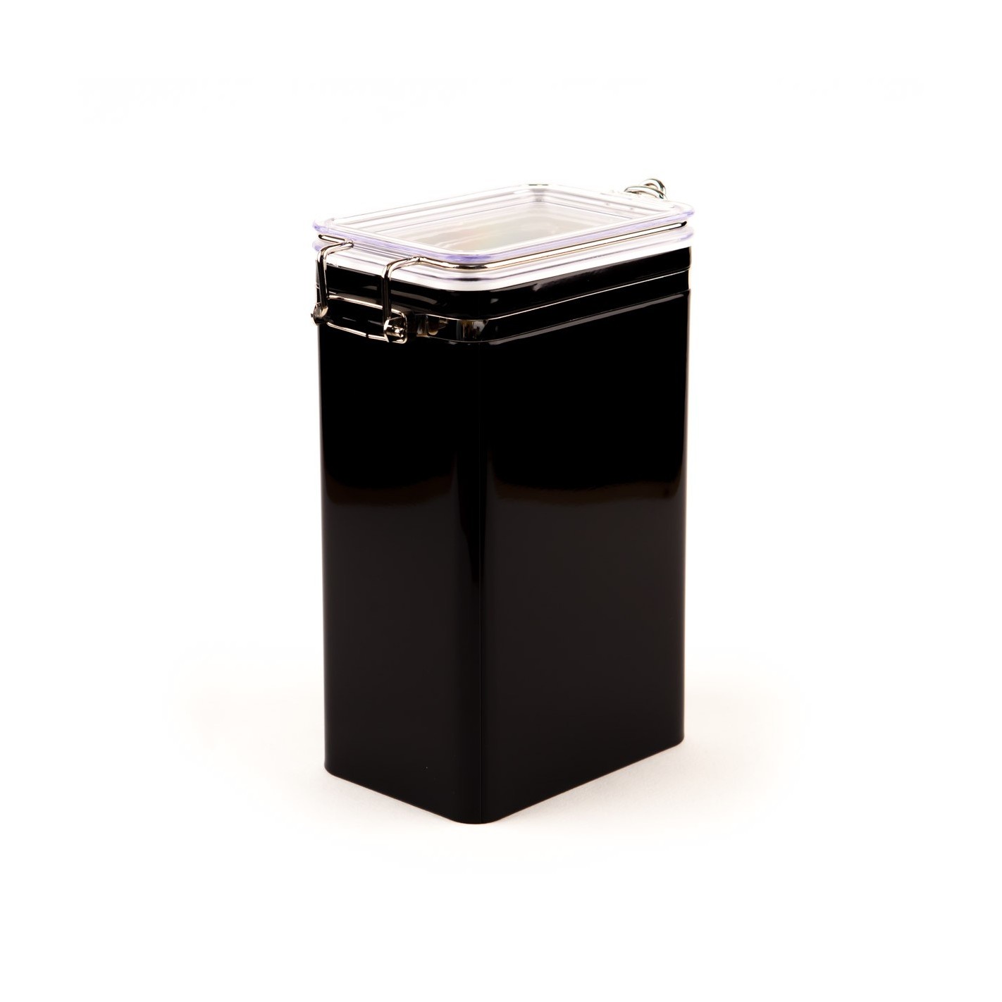 Noir Boîte à café hermétique 1800 ml en acier inoxydable avec cuillère à  mesurer, 12 * 18.6 CM, pour le stockage des grains de café - Cdiscount  Maison