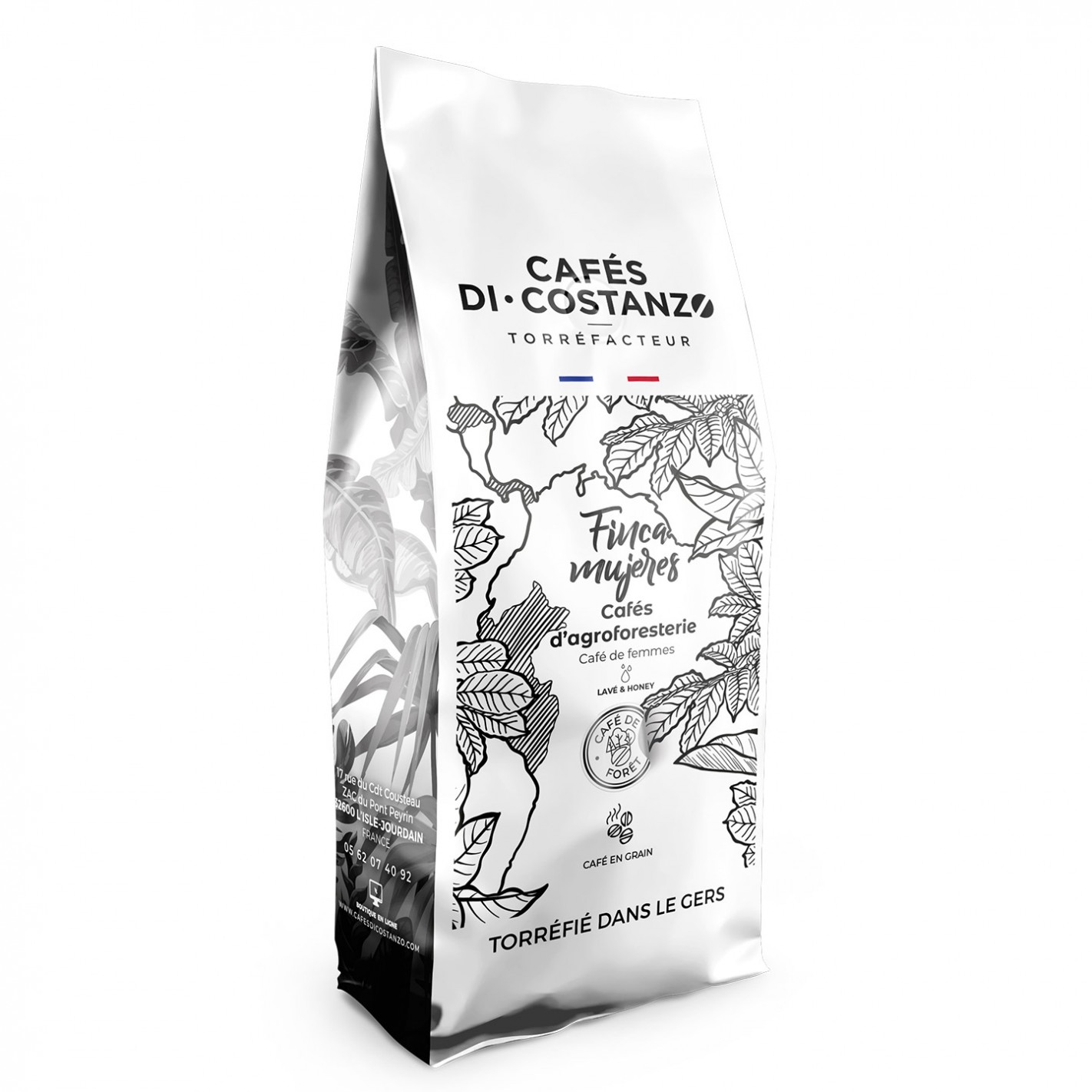 Café Le Classique Pur Arabica Bio grain 1KG - Les Prod'Acteurs 