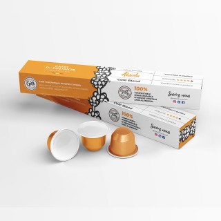 Café capsules ABSOLU Compatibles Nespresso x10
