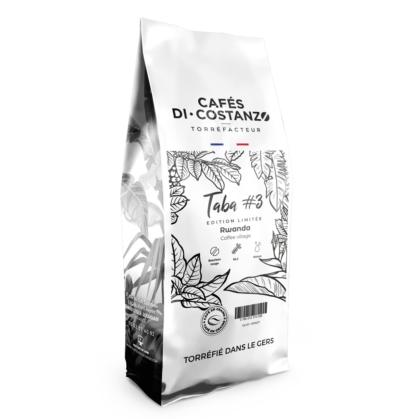 Café en grain Bonkawa du Rwanda - Greengo - Torréfaction artisanale